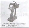 DHK Zombie 8384 Transmitter with LCD Display Parts-D302H 2.4GHZ