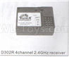 DHK Zombie 8384 D302R 4 Channel 2.4GHZ receiver Parts