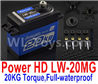 DHK Crosse JPower HD LW-20MG,20KG Torque Servo)-Full-waterproof Parts