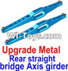 FeiYue FY-01 Spare Parts-12-02 Upgrade Metal Rear straight bridge Axis girder for the Rear Swing Arm(2pcs),FeiYue FY-01 RC Car Parts,FY01 FY-01 RC Truck Spare parts Accessories,1:12 4WD High Speed Buggy Parts