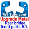 FeiYue FY-01 Spare Parts-16-02 Upgrade Metal Rear bridge fixed parts(2pcs),FeiYue FY-01 RC Car Parts,FY01 FY-01 RC Truck Spare parts Accessories,1:12 4WD High Speed Buggy Parts