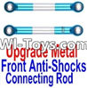 FeiYue FY-01 Spare Parts-21-04 F12025 Upgrade Metal Front Anti-Shocks Rod(2pcs),FeiYue FY-01 RC Car Parts,FY01 FY-01 RC Truck Spare parts Accessories,1:12 4WD High Speed Buggy Parts
