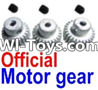 FeiYue FY-01 Spare Parts-25-01 FY-T22 T24 T26 Official Motor Gear(3pcs),FeiYue FY-01 RC Car Parts,FY01 FY-01 RC Truck Spare parts Accessories,1:12 4WD High Speed Buggy Parts