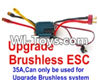 FeiYue FY-01 Spare Parts-25-07 Upgrade 35A ESC Board(Can only be used for Upgrade Brushless set),FeiYue FY-01 RC Car Parts,FY01 FY-01 RC Truck Spare parts Accessories,1:12 4WD High Speed Buggy Parts