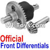 FeiYue FY-01 Spare Parts-30-01 FY-QCS01 Official Front Differentials Assembly,FeiYue FY-01 RC Car Parts,FY01 FY-01 RC Truck Spare parts Accessories,1:12 4WD High Speed Buggy Parts