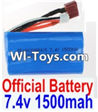 FeiYue FY-01 Spare Parts-35-01 FY-7415 Official 7.4V 1500MAH Battery,FeiYue FY-01 RC Car Parts,FY01 FY-01 RC Truck Spare parts Accessories,1:12 4WD High Speed Buggy Parts