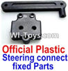 FeiYue FY-02 Spare Parts-11-01 F12033-042 Official plastic Steering connect fixed Parts,FeiYue FY-02 RC Car Parts,FY02 FY-02 RC Truck Spare parts Accessories,1:12 4WD High Speed Buggy Parts