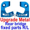 FeiYue FY-02 Spare Parts-16-02 Upgrade Metal Rear bridge fixed parts(2pcs),FeiYue FY-02 RC Car Parts,FY02 FY-02 RC Truck Spare parts Accessories,1:12 4WD High Speed Buggy Parts