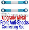 FeiYue FY-02 Spare Parts-21-04 F12025 Upgrade Metal Front Anti-Shocks Rod(2pcs),FeiYue FY-02 RC Car Parts,FY02 FY-02 RC Truck Spare parts Accessories,1:12 4WD High Speed Buggy Parts