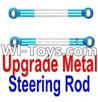 FeiYue FY-02 Spare Parts-21-08 F12027 Upgrade Metal Steering Rod(2pcs),FeiYue FY-02 RC Car Parts,FY02 FY-02 RC Truck Spare parts Accessories,1:12 4WD High Speed Buggy Parts