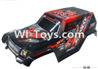FeiYue FY-02 Spare Parts-42-01 FY-CK02 Whole desert Car canopy Assembly,desert Shell Assembly-Red,FeiYue FY-02 RC Car Parts,FY02 FY-02 RC Truck Spare parts Accessories,1:12 4WD High Speed Buggy Parts