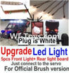 FeiYue FY-02 Spare Parts-42-05 Upgrade Front and Rear light assembly-Can only be used for Official Brush version,Plug is white color,FeiYue FY-02 RC Car Parts,FY02 FY-02 RC Truck Spare parts Accessories,1:12 4WD High Speed Buggy Parts