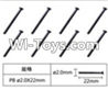 FeiYue FY-02 Spare Parts-60-18 W12066 Cross head flat tail screws(8pcs)-2.0X22mm,FeiYue FY-02 RC Car Parts,FY02 FY-02 RC Truck Spare parts Accessories,1:12 4WD High Speed Buggy Parts