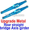 FeiYue FY03 FY-03 Upgrade Metal Rear straight bridge Axis girder for the Rear Swing Arm(2pcs) Parts-