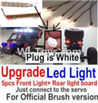 FeiYue FY03 FY-03 Upgrade Front and Rear light assembly-Can only be used for Official Brush version,Plug is white color Parts-