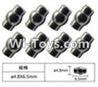 FeiYue FY03 FY-03 Ball head sleeve(8pcs)-4.8X6.5mm Parts-W12055