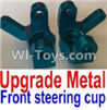 FeiYue FY-04 Spare Parts-10-01 F12008-011 Upgade Metal Front steering cup,Left and Right Universal joint(2pcs),FeiYue FY-04 RC Car Parts,FY04 FY-04 RC Motorcycle Truck Spare parts Accessories,1:12 4WD High Speed Buggy Parts