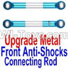 FeiYue FY-04 Spare Parts-21-04 F12025 Upgrade Metal Front Anti-Shocks Rod(2pcs),FeiYue FY-04 RC Car Parts,FY04 FY-04 RC Motorcycle Truck Spare parts Accessories,1:12 4WD High Speed Buggy Parts