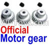 FeiYue FY-04 Spare Parts-25-01 FY-T22 T24 T26 Official Motor Gear(3pcs),FeiYue FY-04 RC Car Parts,FY04 FY-04 RC Motorcycle Truck Spare parts Accessories,1:12 4WD High Speed Buggy Parts
