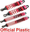FeiYue FY-04 Spare Parts-31-01 FY-BZ01 FYBZ02 Official Front and Rear Shock Absorber(4pcs),FeiYue FY-04 RC Car Parts,FY04 FY-04 RC Motorcycle Truck Spare parts Accessories,1:12 4WD High Speed Buggy Parts