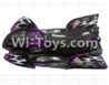 FeiYue FY-04 Spare Parts-42-05 FY-CM04 Desert Car Surface Cover,Not include the frame-Purple,FeiYue FY-04 RC Car Parts,FY04 FY-04 RC Motorcycle Truck Spare parts Accessories,1:12 4WD High Speed Buggy Parts