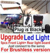 FeiYue FY-04 Spare Parts-42-08 Upgrade Front and Rear light assembly-Can only be used for Upgrade Brushless version,Plug is Black,FeiYue FY-04 RC Car Parts,FY04 FY-04 RC Motorcycle Truck Spare parts Accessories,1:12 4WD High Speed Buggy Parts