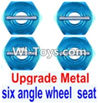 FeiYue FY-05 FY05 Parts-Upgrade Metal Combination device, six angle wheel seat(4pcs),FeiYue FY-05 RC Car Truck Spare parts Accessories.
