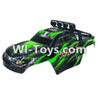 FeiYue FY-05 FY05 Parts-FY-CK05 Whole desert Car canopy Assembly,desert Shell Assembly-Green,FeiYue FY-05 RC Car Truck Spare parts Accessories.