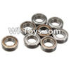 FeiYue FY-05 FY05 Parts-W12045 Ball bearing(8pcs)-9X5X3mm,FeiYue FY-05 RC Car Truck Spare parts Accessories.