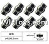 FeiYue FY-05 FY05 Parts-W12055 Ball head sleeve(8pcs)-4.8X6.5mm,FeiYue FY-05 RC Car Truck Spare parts Accessories.