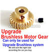 FeiYue FY-11 Spare Parts-32 Upgrade Motor gear(Can only be used for Upgrade Brushless set,We will according the car you buy to sent you the right version size,FY11 FY-11 RC Racing Car Truck Spare parts Accessories,1:12 4WD High Speed RC Buggy Parts
