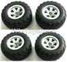 FeiYue FY-11 Spare Parts-52-02 FY-CL04 Wheel Unit(4 Set),FY11 FY-11 RC Racing Car Truck Spare parts Accessories,1:12 4WD High Speed RC Buggy Parts