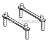 FeiYue FY15 FY-15 Car pillar Parts,Car shell support frame(2pcs)-F20029