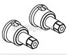 FeiYue FY15 FY-15 Rear Wheel Axle Parts(2pcs)-F20037