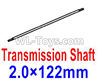 FeiYue FY15 FY-15 transmission shaft Parts-2.0×122 FeiYue FY15 FY-15 transmission shaft Parts-2.0×122