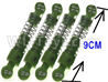 HB 1:14 RC Car Spare Parts-06-03 Shock Absorber(4pcs)-Green,HB Toys 666-1501 1502 1503 1504 RC Truck Car Spare Parts Accessories,HB Toys 1:14 Replacement Spare Parts