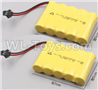 HB 1:14 RC Car Spare Parts-09-01 6V 2000mAh Battery with SM Plug(2pcs),HB Toys 666-1501 1502 1503 1504 RC Truck Car Spare Parts Accessories,HB Toys 1:14 Replacement Spare Parts