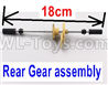 HB 1:14 RC Car Spare Parts-13-02 Rear Gear assembly-Length-18cm,HB Toys 666-1501 1502 1503 1504 RC Truck Car Spare Parts Accessories,HB Toys 1:14 Replacement Spare Parts