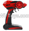 HB P1001 Car Parts-10-01 Remote control,Transmitter-Red,HB P1001 RC 4WD Rock Crawler Spare parts Accessories,HB 1:10 4WD High Speed Buggy Parts