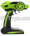 HB P1001 Car Parts-10-03 Remote control,Transmitter-Green,HB P1001 RC 4WD Rock Crawler Spare parts Accessories,HB 1:10 4WD High Speed Buggy Parts