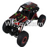 HB P1001 Car Parts-13 BNF-Red(Only the Whole Car,No Battery,No charger,No transmitter),HB P1001 RC 4WD Rock Crawler Spare parts Accessories,HB 1:10 4WD High Speed Buggy Parts