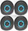 HB P1801 P1802 P1803 car parts-02 Whole wheel unit(Include the Wheel hub and Tire lether)-(Color Random)-4pcs,HB P1801 P1802 P1803 RC 4WD Rock Crawler Spare parts Accessories,HB 1:18 4WD High Speed Buggy Parts