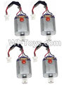 HB P1801 P1802 P1803 car parts-15 Main motor(4pcs),HB P1801 P1802 P1803 RC 4WD Rock Crawler Spare parts Accessories,HB 1:18 4WD High Speed Buggy Parts