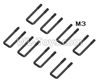 HG P407 W007 M3 U-Shape Ring(8pcs)
