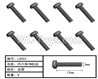 HG P407 LS003 Inner Hexagonal TM screws-Φ3x12mm(8pcs)