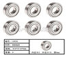 HG P407 LS026 Ball bearing(6pcs)-Φ5xΦ10x4mm
