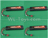 HG P407 B7415 7.4V 1500mAH Battery(4pcs)