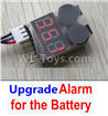 HG P407 Upgrade Alarm for the Battery,Can test whether your battery has enouth power