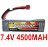 HG P408 Battery(1pcs)-7.4V 4500MAH 30C LiPo Battery Pack(1pcs)-QDBZ1001