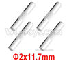 HG P408 Dog bone axis(4pcs)-Φ2x11.7mm-HGHMWJ-002